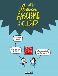 Amour, fascisme et CDD, bd chez Delcourt de Dubuisson