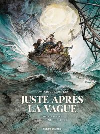 Juste après la vague, bd chez Rue de Sèvres de Monféry