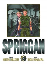  Spriggan T8, manga chez Panini Comics de Takashige, Minagawa