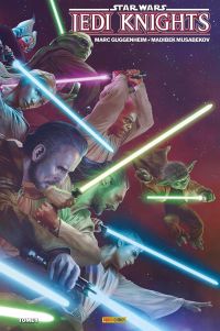  Star Wars Jedi Knights  T1, comics chez Panini Comics de Guggenheim, Musabekov, Guerrero, Rahzzah