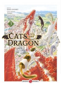  Cats and dragon T3, manga chez Bamboo de Amara, Okuma, Sasaki