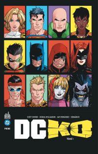  DC K.O. T1, comics chez Urban Comics de Williamson, Snyder, Layman, Collectif, Mora