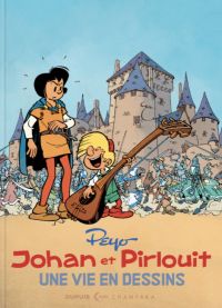Johan et Pirlouit : Une vie en dessins (0), bd chez Dupuis de Amram, Lemoine, Peyo