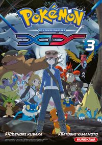  Pokémon XY T3, manga chez Kurokawa de Kusaka, Yamamoto