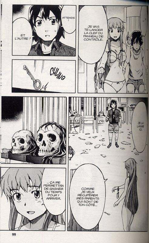  Mirai Nikki T6, manga chez Casterman de Esuno