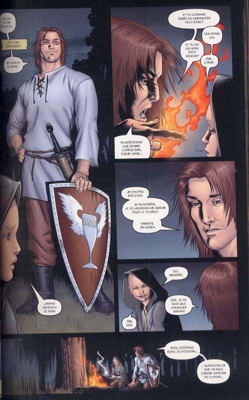 Le chevalier errant, comics chez Milady Graphics de Avery, Miller