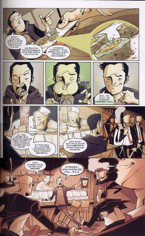 Tony Chu, détective cannibale T1 : Goût décès (0), comics chez Delcourt de Layman, Guillory