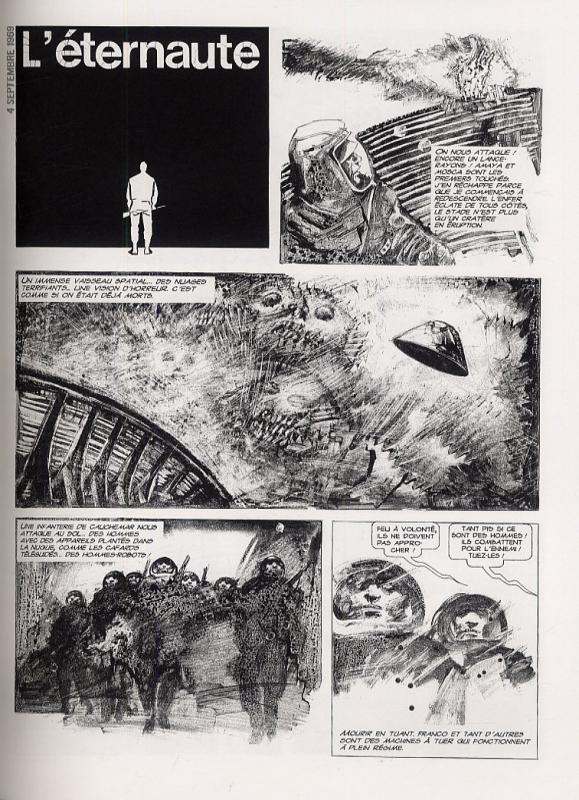 L'eternaute 1969, comics chez Rackham de Oesterheld, Breccia