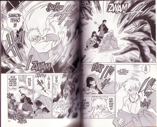  Inu Yasha T12, manga chez Kana de Takahashi