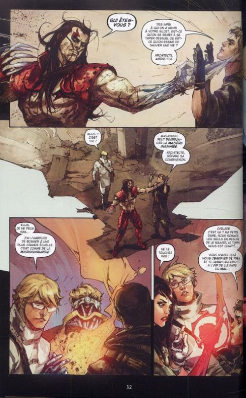  Hunter Killer T4 : Cyberforce (0), comics chez Delcourt de Waid, Rocafort