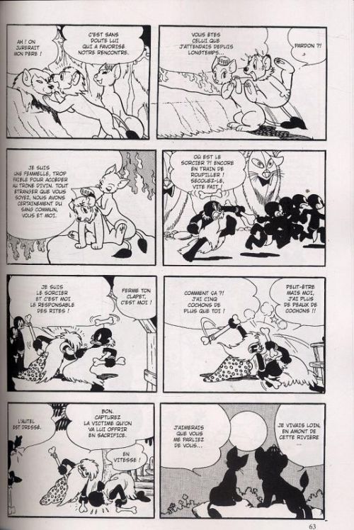 Le roi Léo T2, manga chez Kazé manga de Tezuka
