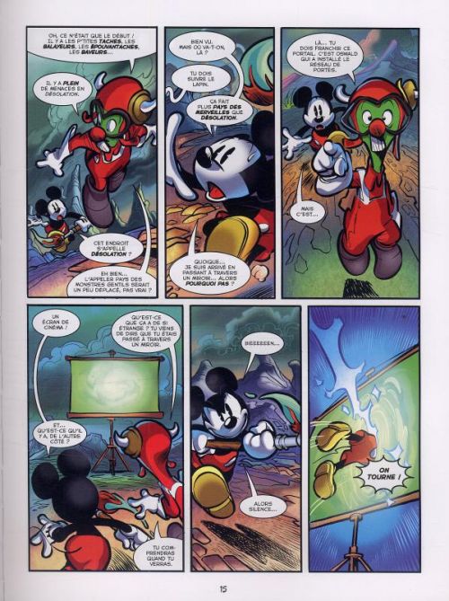  Epic Mickey T1 : L'origine (0), comics chez Glénat de David, Celoni, Mottura