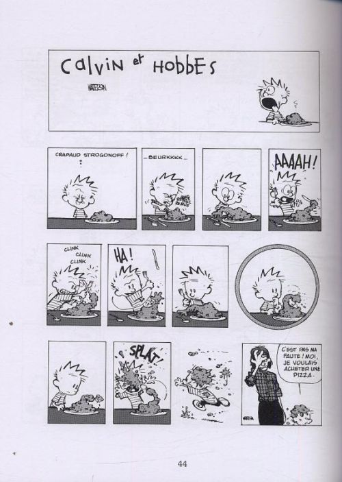  Calvin et Hobbes – Petit format, T7 : Que fait la police ? (0), comics chez Hors Collection de Watterson
