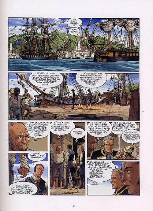 Les pirates de Barataria – cycle 1, T4 : Océan (0), bd chez Glénat de Bourgne, Bonnet