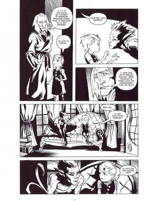  Courtney Crumrin – Edition Noir & Blanc, T5 : et l'apprentie sorcière (0), comics chez Akileos de Naifeh