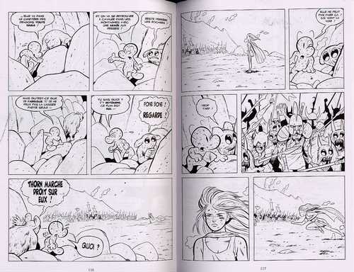  Bone – Edition N&B, T11 : La couronne d'aiguilles (0), comics chez Delcourt de Smith