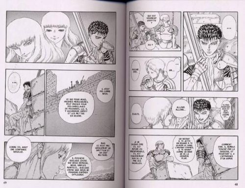  Berserk T5, manga chez Glénat de Miura