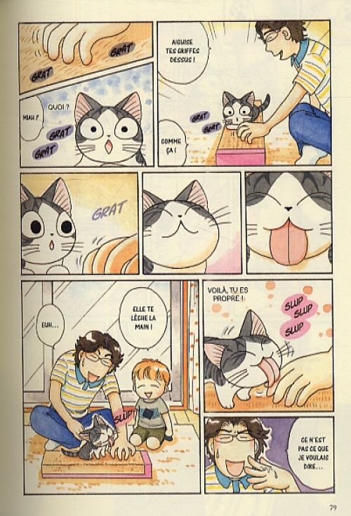  Chi - une vie de chat T4, manga chez Glénat de Konami