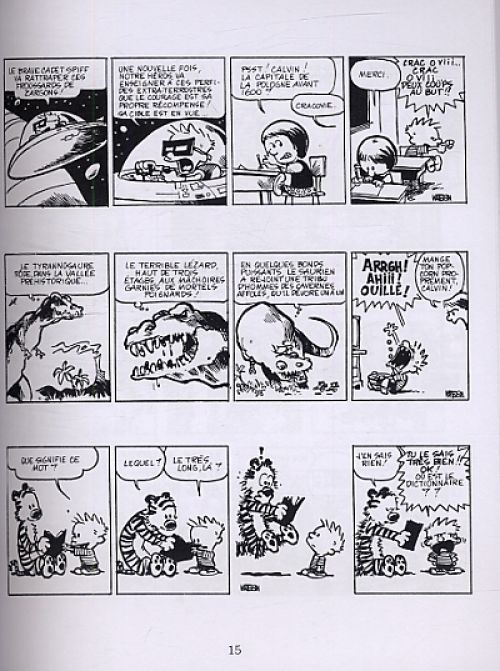  Calvin et Hobbes – Petit format, T10 : Tous aux abris (0), comics chez Hors Collection de Watterson