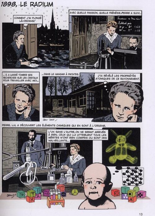 Marie Curie : La fée du radium (0), bd chez Dupuis de Montellier, Huynh