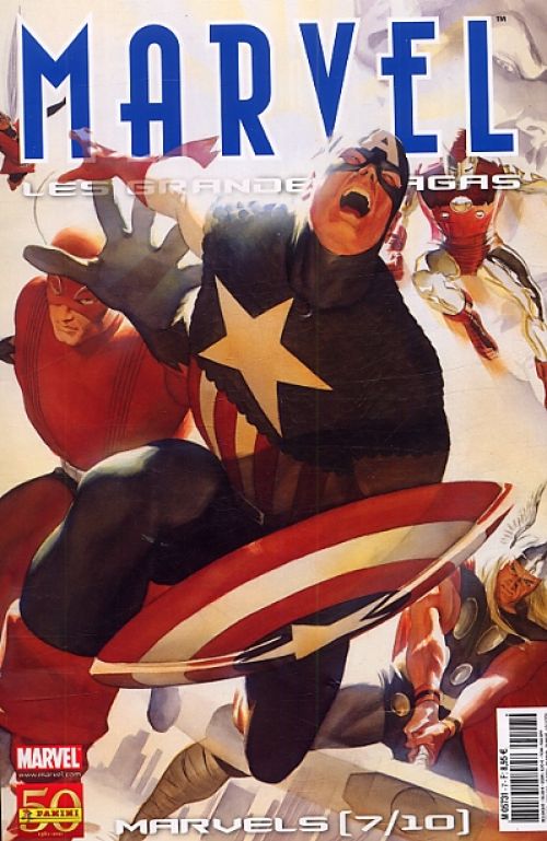  Marvel : Les grandes sagas T7 : Marvels (7/10) - Captain America (0), comics chez Panini Comics de Waid, Stern, Busiek, Zircher, Kubert, Smith, Sotomayor