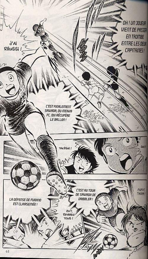  Captain Tsubasa T7, manga chez Glénat de Takahashi