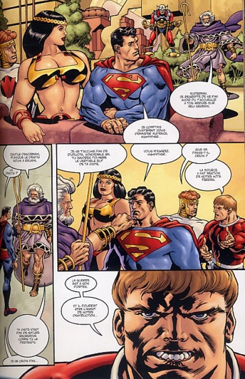  Superman vs Aliens T2, comics chez Soleil de Dixon, Nowlan, Bogdanove, Stewart