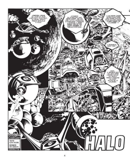 Les trésors d'Alan Moore : La ballade de Halo Jones (0), comics chez Soleil de Moore, Gibson