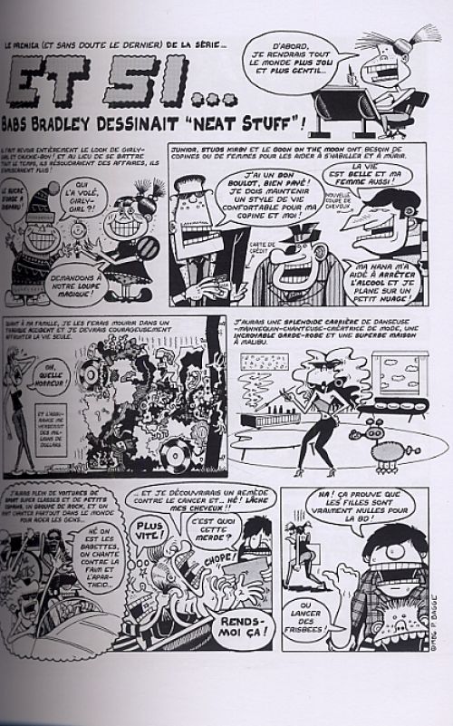 Les Bradley, comics chez Rackham de Bagge