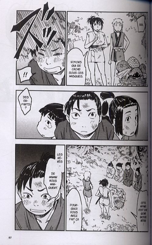 La Paire et le sabre T3, manga chez Ankama de Konchiki