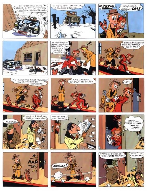  Spirou et Fantasio T1 : 4 aventures de Spirou... et Fantasio (0), bd chez Dupuis de Franquin