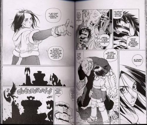  Gunnm Last Order – 1e édition, T4, manga chez Glénat de Kishiro