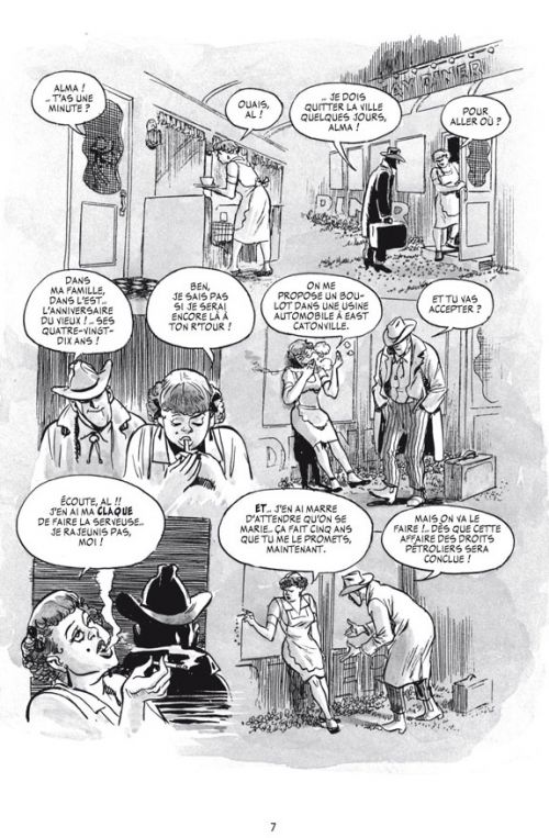 Affaires de famille, comics chez Delcourt de Eisner