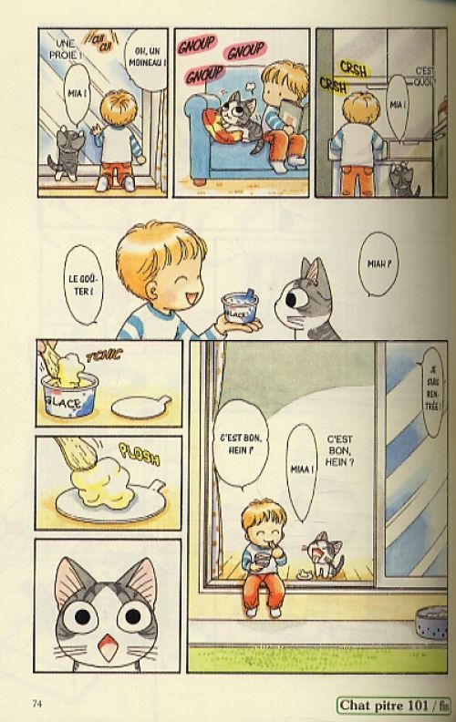  Chi - une vie de chat T6, manga chez Glénat de Konami