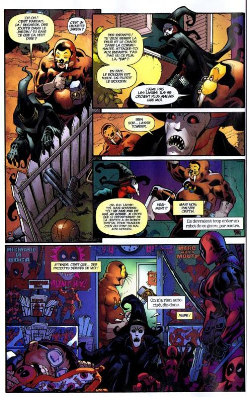  Deadpool (revue) – V 2, T10 : Fear Itself (2/2) (0), comics chez Panini Comics de Hastings, Haspiel, Dazo, Infunari, Milla, Stegman
