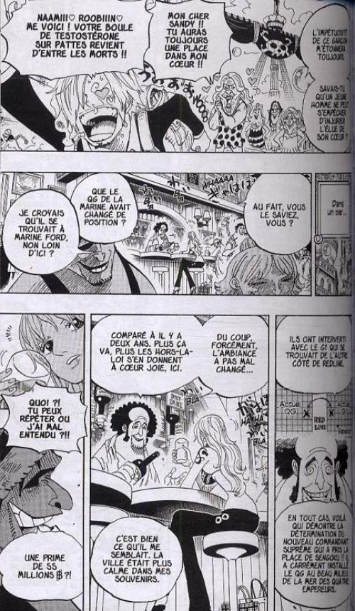  One Piece T61, manga chez Glénat de Oda