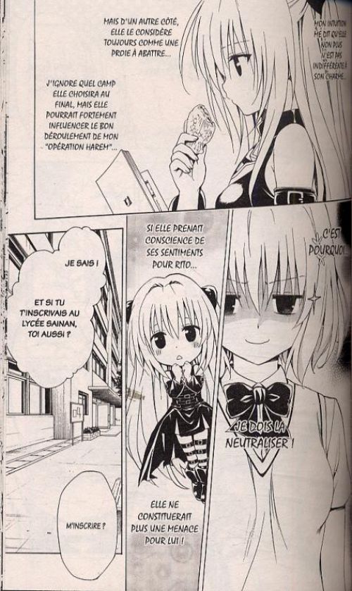  To Love  Darkness T1, manga chez Tonkam de Hasemi, Yabuki