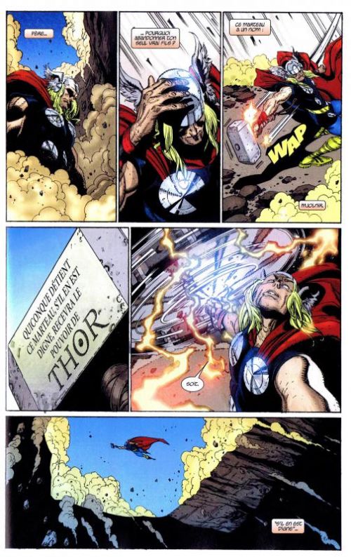  Avengers Extra T2 : Thor - Premier coup de tonnerre (0), comics chez Panini Comics de Lee, Glass, Aja, Huat, Hollingsworth, Villarubia, Anacleto