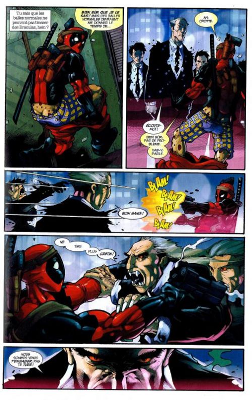  Deadpool (revue) – V 2, T11 : J'ai les crocs - Mercenaire vs Vampires (0), comics chez Panini Comics de Way, Dazo, Mossa, Johnson