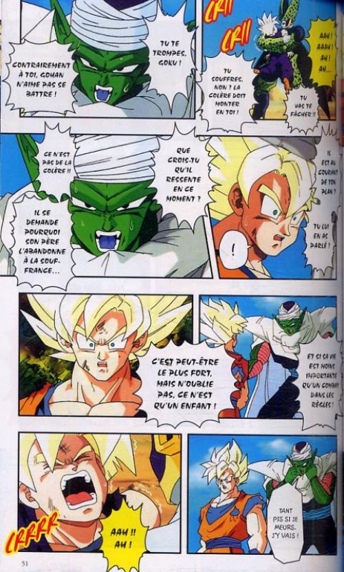  Dragon Ball Z – cycle 5 : Le cell game , T4, manga chez Glénat de Toriyama
