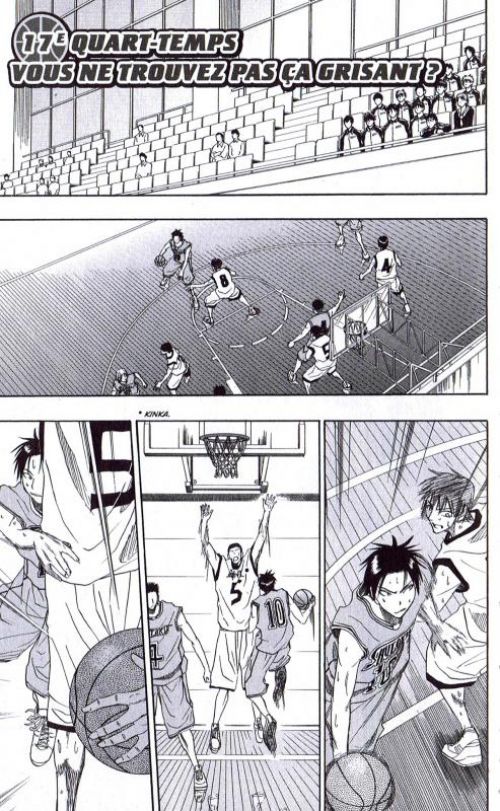  Kuroko’s basket T3, manga chez Kazé manga de  Fujimaki