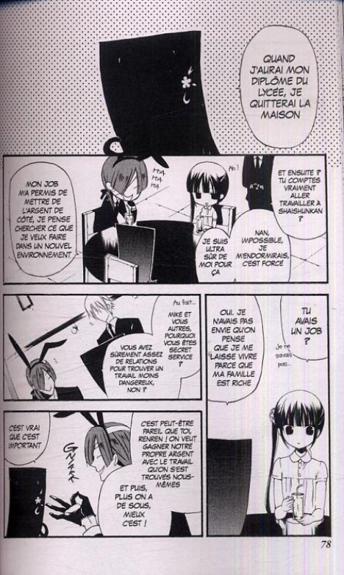  Secret service - Maison de Ayakashi T3, manga chez Kurokawa de Fujiwara