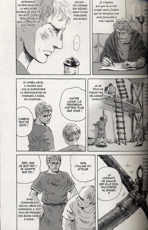 Thermae Romae T3, manga chez Casterman de Yamazaki
