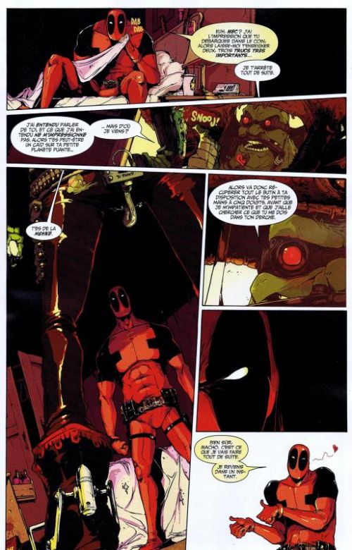  Deadpool (revue) – V 3, T1 : Gros dur (0), comics chez Panini Comics de Bunn, Way, Dazo, Stanton, Vella, Rauch, Mossa, Johnson