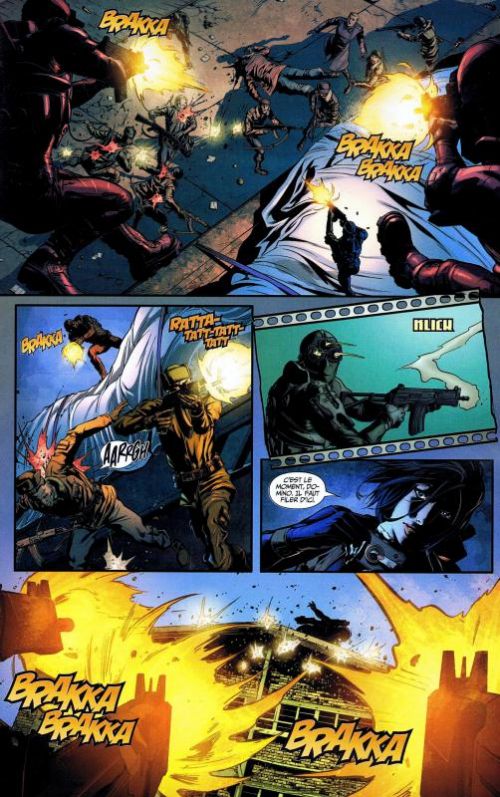  X-Men Universe – Revue V 2, T1 : Machines de guerre (0), comics chez Panini Comics de Gischler, Remender, Conrad, Opeña, Villarubia, White, Sotomayor, Weaver