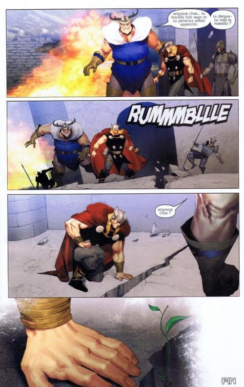  Marvel Heroes Extra T11 : Ciel et terre - Thor: heaven & earth (0), comics chez Panini Comics de Jenkins, Olivetti, Alixe, Texeira, Medina, SotoColor, Sotomayor