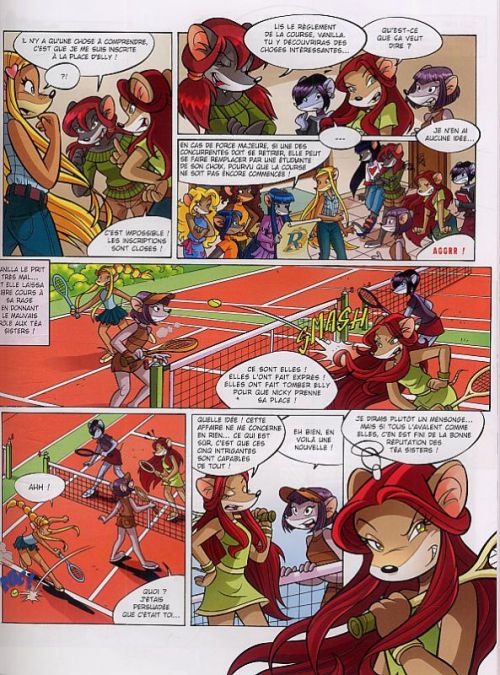  Tea Stilton T2 : La revanche du club des salamandres (0), bd chez Glénat de Collectif