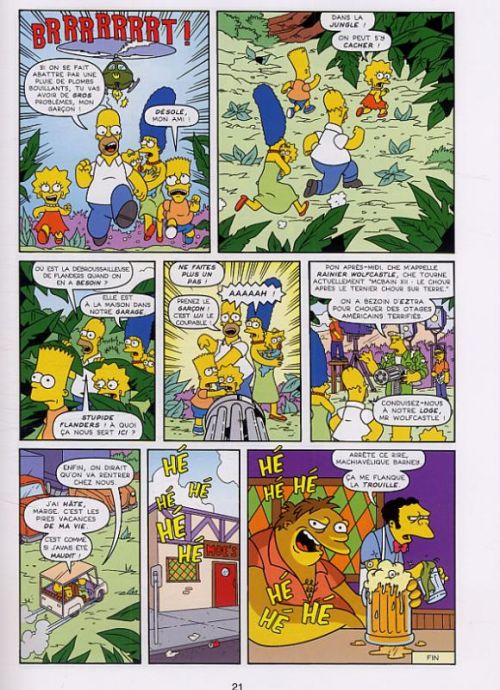 Les Simpson T19 : Incontrôlable (0), comics chez Jungle de Groening, McKean, Ortiz