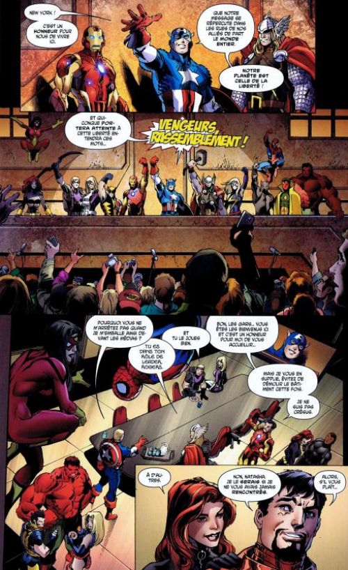 The Avengers (revue) – V 3, T3 : Zodiaque (0), comics chez Panini Comics de Brubaker, Bunn, Bendis, Acuña, Bagley, Vitti, Davis, Martin, Tartaglia, Mounts
