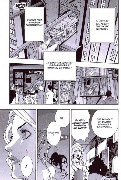  Tiger & bunny T1, manga chez Kazé manga de Nishida, Sakakibara